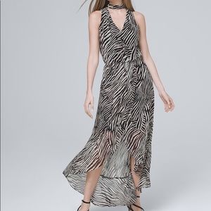 MOVING SALE: White House Black Market zebra dress